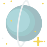 planet uranus icon