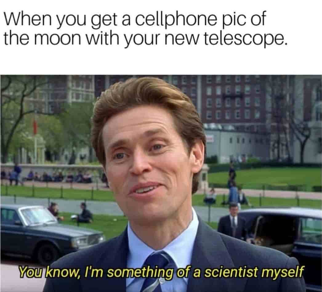cellphone moon pic meme