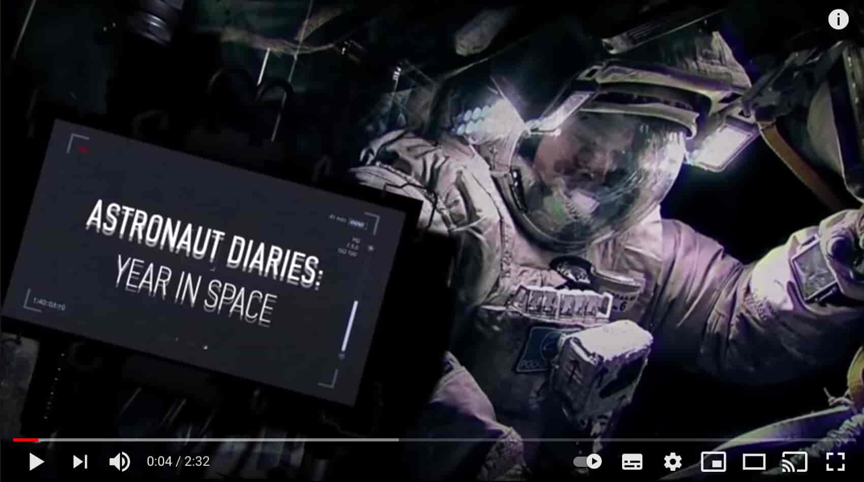 astronaut diaries