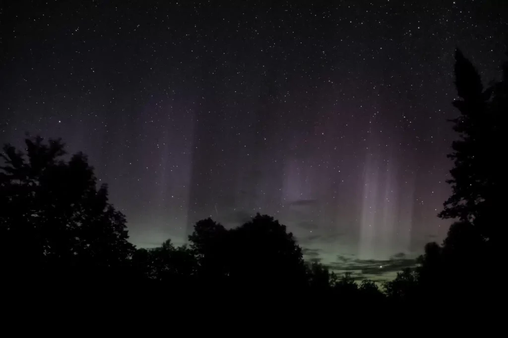 Auroras at Aroostook State Park